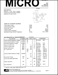 Click here to download MPS8599 Datasheet