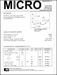 Click here to download MSZ2310TA-5 Datasheet