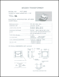 Click here to download PCT-2203 Datasheet