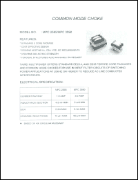 Click here to download MPC3590 Datasheet