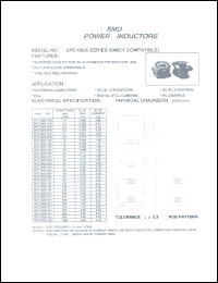 Click here to download SPC-0605-391 Datasheet