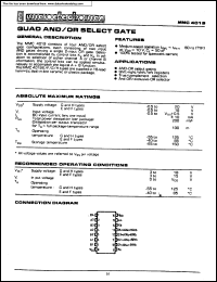 Click here to download MMC4019 Datasheet