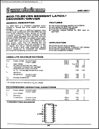 Click here to download MMC4511 Datasheet