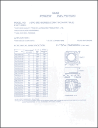Click here to download SPC-0703-390 Datasheet