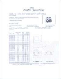 Click here to download SPC-0703P-151 Datasheet