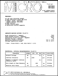 Click here to download MO142AH Datasheet