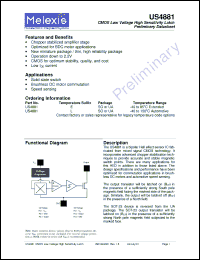 Click here to download US4881E Datasheet