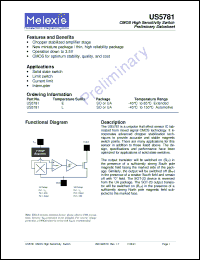 Click here to download US5781E Datasheet
