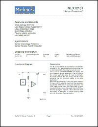 Click here to download MLX12101 Datasheet