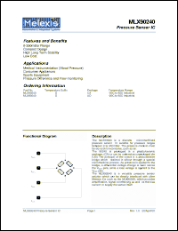 Click here to download MLX90240S Datasheet