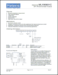 Click here to download MLX90601EZACBA Datasheet