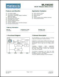 Click here to download MLX90283 Datasheet