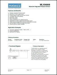 Click here to download MLX90808LUF-2 Datasheet