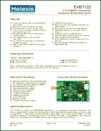 Click here to download EVB7122-433-FSK-C Datasheet