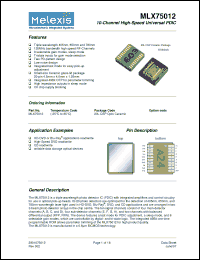 Click here to download MLX75012 Datasheet