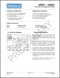 Click here to download US651EDC Datasheet