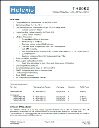Click here to download TH8062KDCAA Datasheet