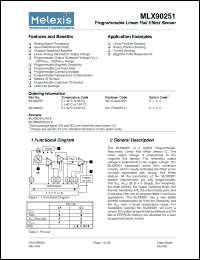 Click here to download MLX90251 Datasheet