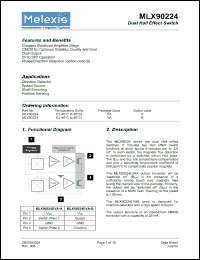 Click here to download MLX90224 Datasheet