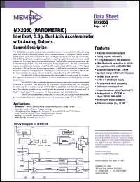 Click here to download MX205QC Datasheet