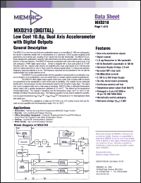 Click here to download MXD210 Datasheet