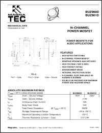 Click here to download BUZ901D Datasheet