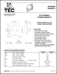 Click here to download BUZ900D Datasheet