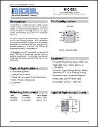 Click here to download MIC1232N Datasheet