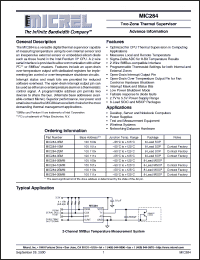 Click here to download MIC284-0 Datasheet
