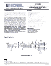 Click here to download MIC2526 Datasheet
