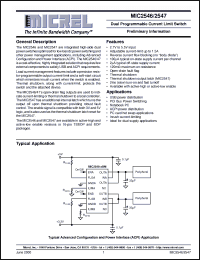 Click here to download MIC2547 Datasheet