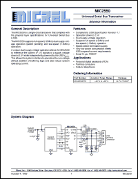 Click here to download MIC2550 Datasheet