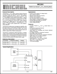 Click here to download MIC2561 Datasheet