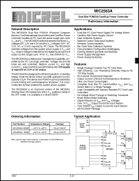 Click here to download MIC2563A-1BSM Datasheet