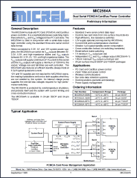 Click here to download MIC2564A-1BTS Datasheet