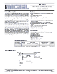 Click here to download MIC2776L-BM5 Datasheet