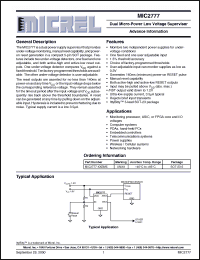 Click here to download MIC2777 Datasheet