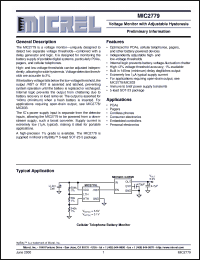 Click here to download MIC2779L-1BM5 Datasheet