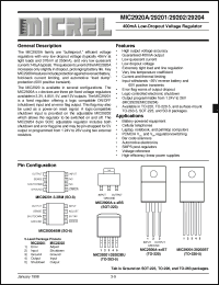 Click here to download MIC2920A-5.0BT Datasheet