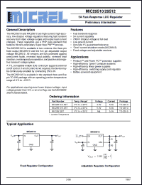 Click here to download MIC29510-5.0BT Datasheet