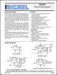 Click here to download MIC2954-02BS Datasheet