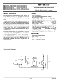 Click here to download MIC4420CT Datasheet