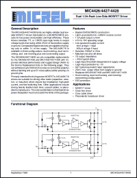 Click here to download MIC4427 Datasheet