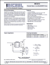 Click here to download MIC5013 Datasheet