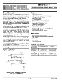 Click here to download MIC5017 Datasheet