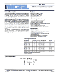 Click here to download MIC5201 Datasheet