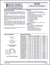 Click here to download MIC5209 Datasheet