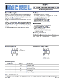 Click here to download MIC7111 Datasheet