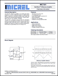 Click here to download MIC7201 Datasheet