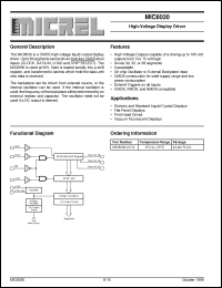 Click here to download MIC8030-01 Datasheet